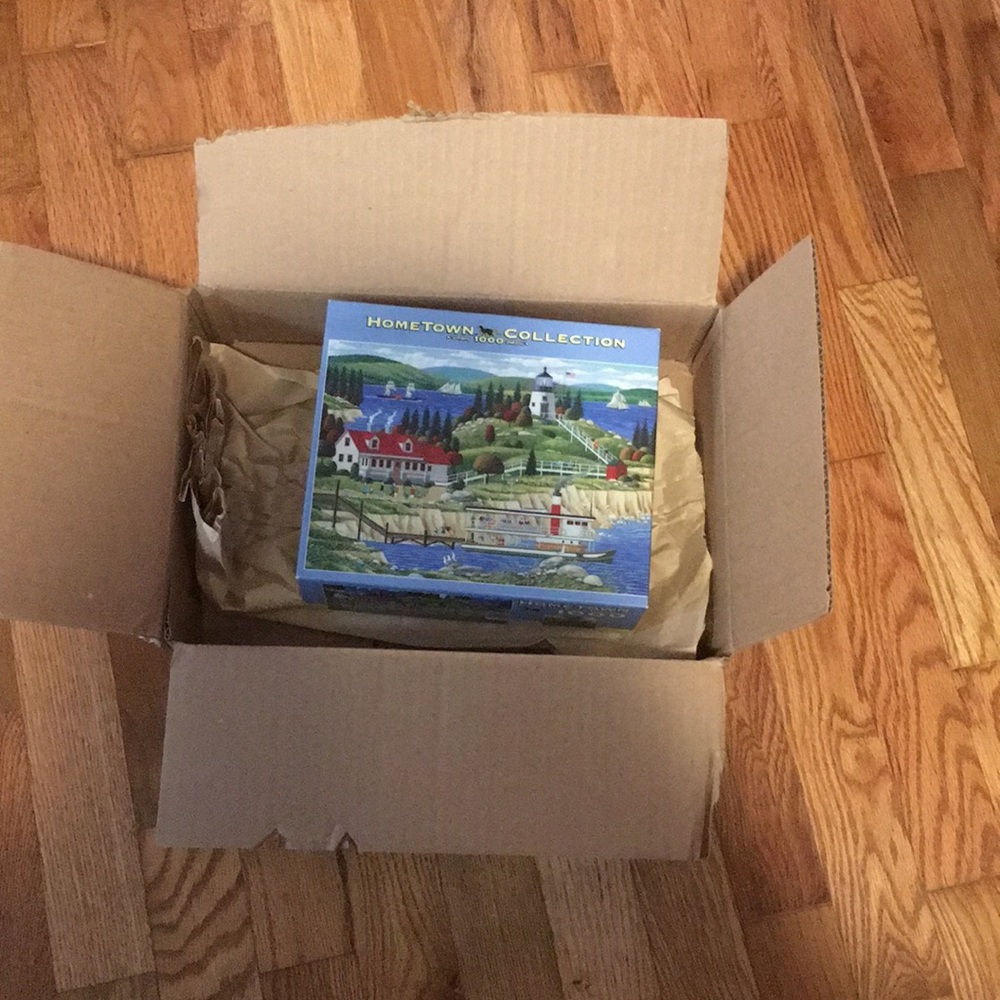 No missing pieces! Scenery puzzle-1000 pieces